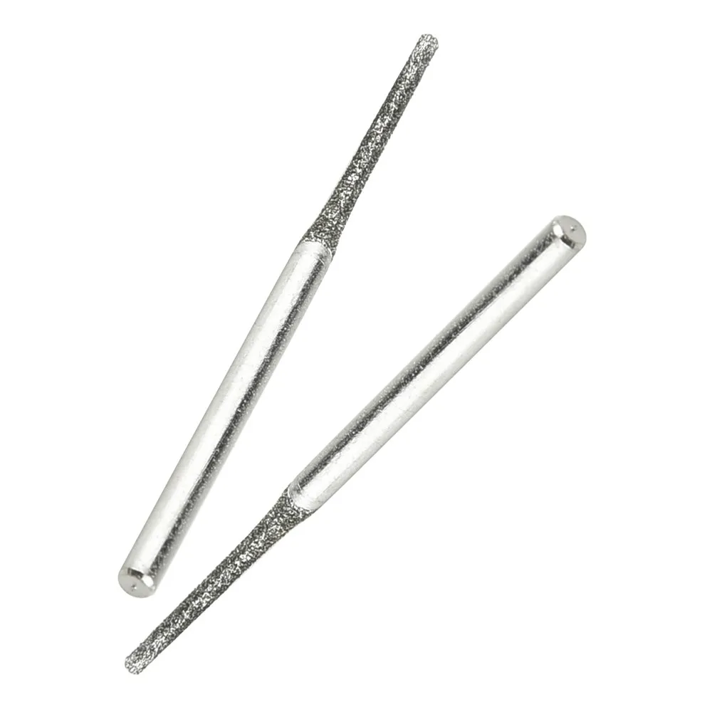 30 peças 1.2mm broca de núcleo de diamante haste de perfuração de jade diâmetro 3/32 "brocas 30 peças agulha de perfuração de jade