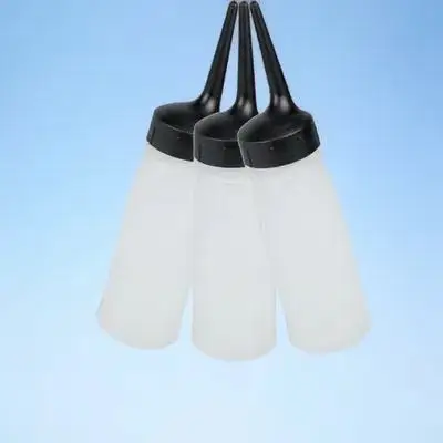 

Набор из 3 многоразовых бутылочек-аппликаторов для краски для волос с мерной шкалой, легко сжимаемые, для окрашивания волос, шампуня, кондиционера, для использования в салонах