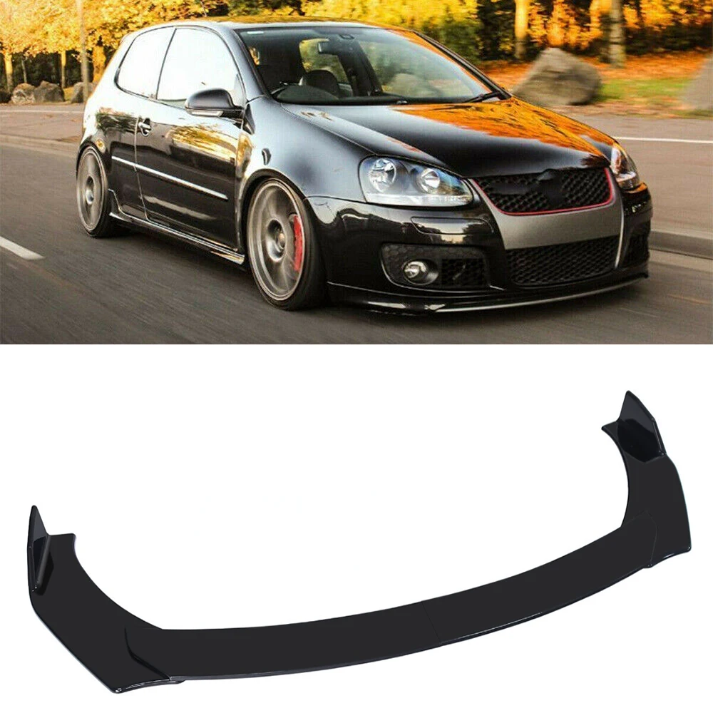 LAICY For VW Golf GTI MK5 MK6 MK7 2016-2021 Car Front Bumper Lip Chin Spoiler Splitter Body Kit Guard Diffuser Deflector Lips