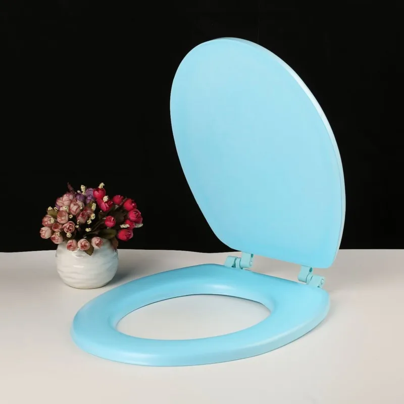 Toilet Cover Bathroom Warmer Toilet Seat EVA Waterproof Toilet Seat Cover Pad Removable Portable Household Supplies