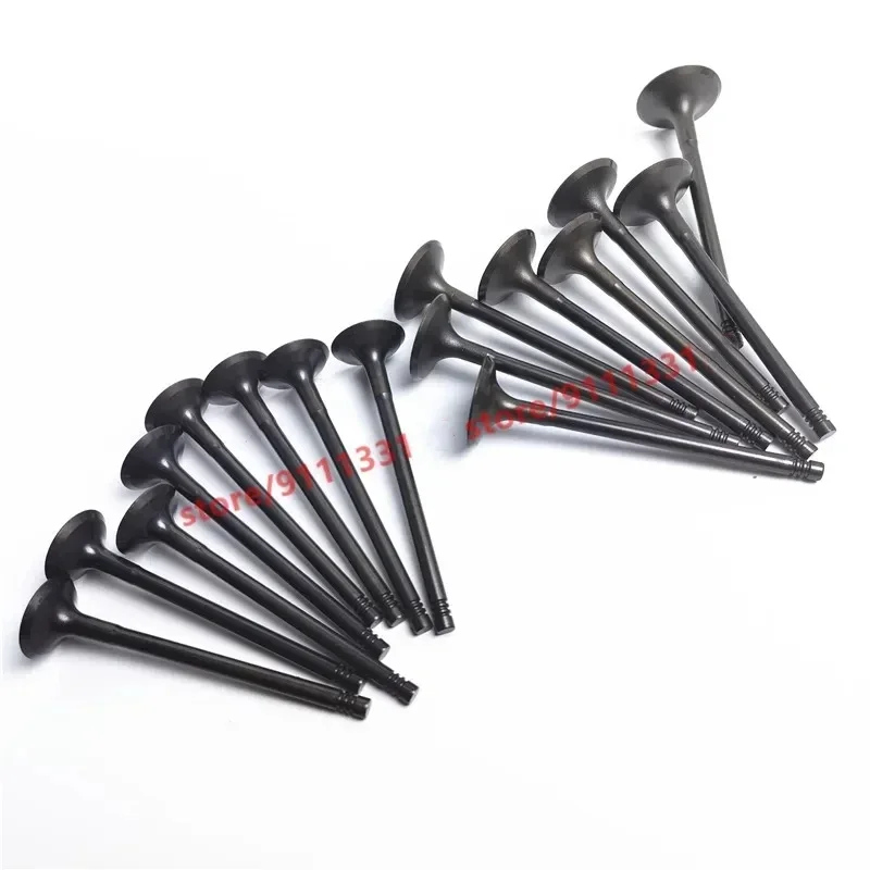 16PCS/SET Engine Intake Valve & Exhaust Valve For Chery Tiggo 4 Tiggo 5x A3 Skin M11 Tiggo 3 Arrizo 7 E4G16 Engine 1.6L