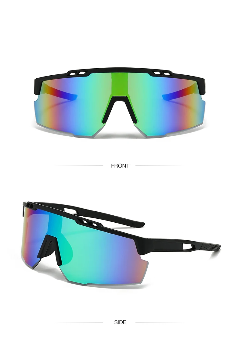 Neue Outdoor-Mode, winddichte Reitbrille mit großem Rahmen, integrierter UV-Schutz, Sport-Sonnenbrille 3254 – Detail 11
