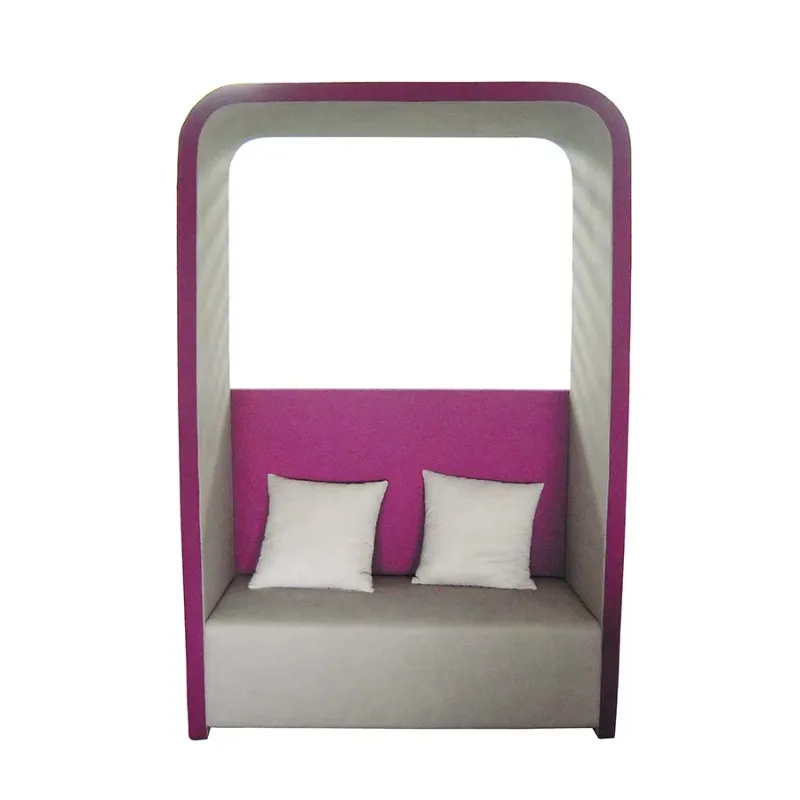 

Office Furniture Combination Conference Sofa Cabin Modern High Backstage Office Sofa Pavilion with Storage