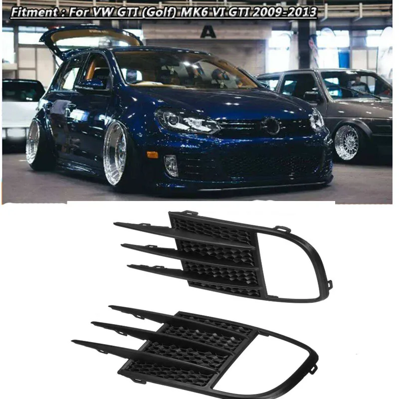 Universal Car Front Bumper Lower Grille OE 5K0853666C Fit For 2009-2013 VW Golf 6 GTI