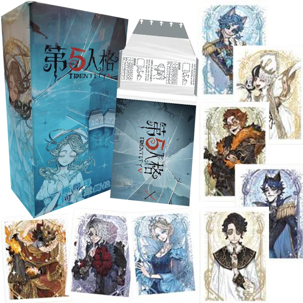 Identity Ⅴ子供向けクリエイティブな切り取れるフォトコレクションカード クラシックロールプレイングゲーム 限定版キャラクターカード ギフト