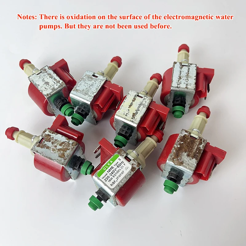 

1 шт. оригинальный ULKA NME3 AC 220 В 230 В 16 Вт электромагнитный насос высокого давления водяной насос плунжерный насос небольшой расход для кофемашины