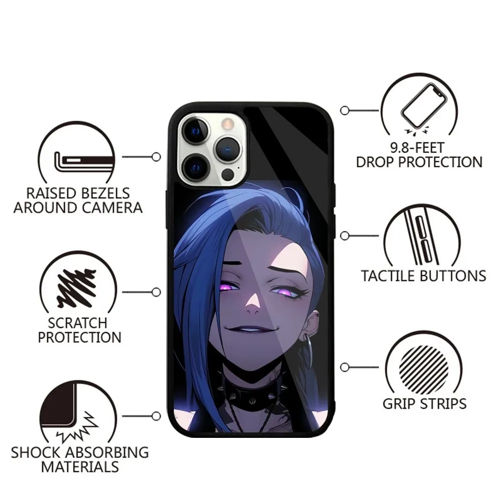 Anime Fox Girl  Phone Case Strong Magnetic For IPhone 16,15,14,13,Pro,Max,Plus,11,12,Mini For Magsafe Wireless Charging