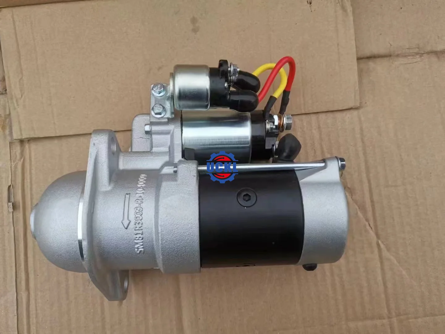 600-813-4530---Engine S6D125 starting motor 24V. PC400/PC300 excavator electrical parts