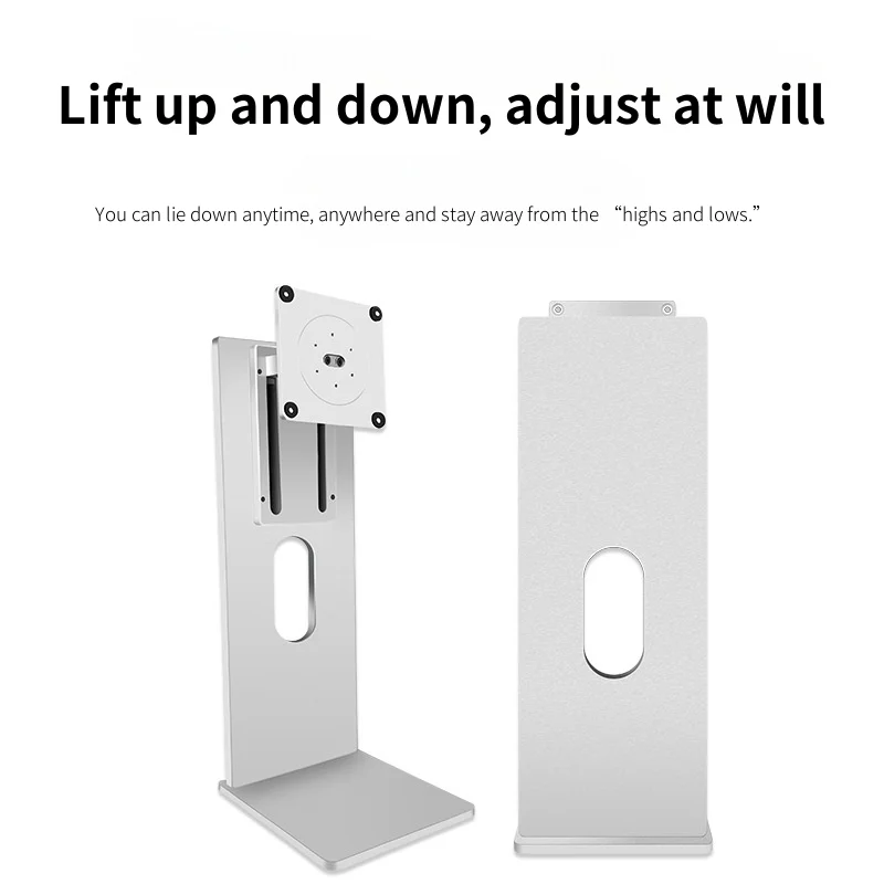 27inch 32inch All Aluminum Alloy Stand XDR Style Monitor CNC Rotating Lift Table Bracket for Desktop Computer Screen view 4