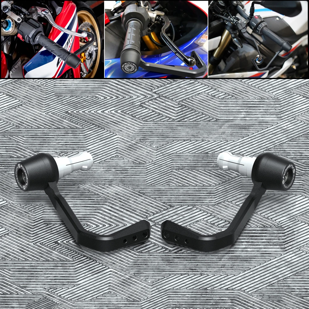 

Motorcycle Handlebar Grips Guard Brake Clutch Lever Anti-Fall Protector For Ducati XDiavel 1200 1200S 2016-2023