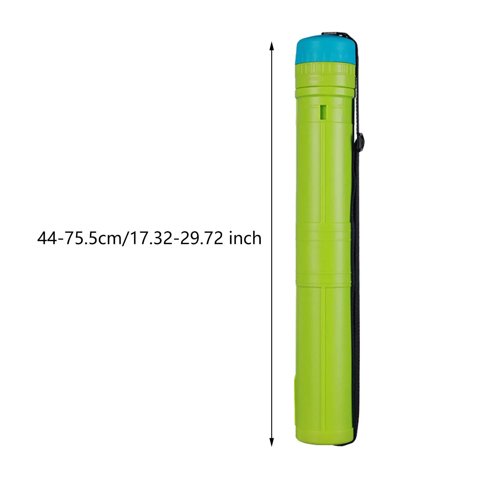 Expandable Poster Tube Portable Telescoping Carrying Transport Tube with Adjustable Shoulder Strap Document Storage Tube