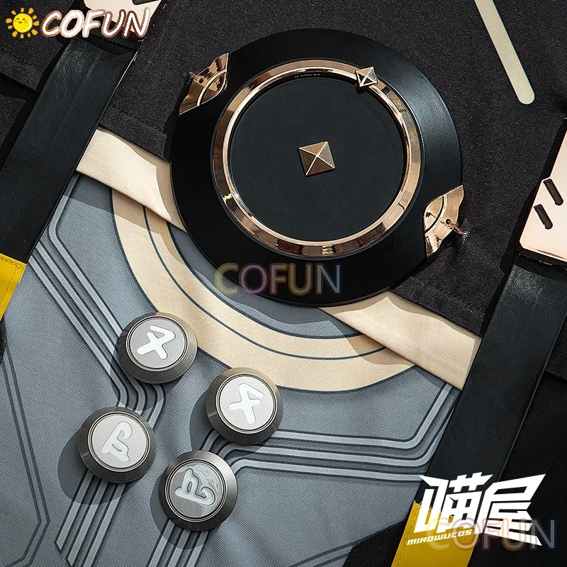 COFUN Game Honkai: Star Rail Trailblazer Caelus Cosplay Costume Halloween Outfits Suit Uniform Men Caelus Honkai Cospaly