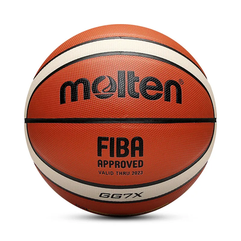 

Molten Original GG7X Basketball Standard Size 7 Moisture Absorbing soft PU Excellent Grip Indoor Competition Training basquetbol