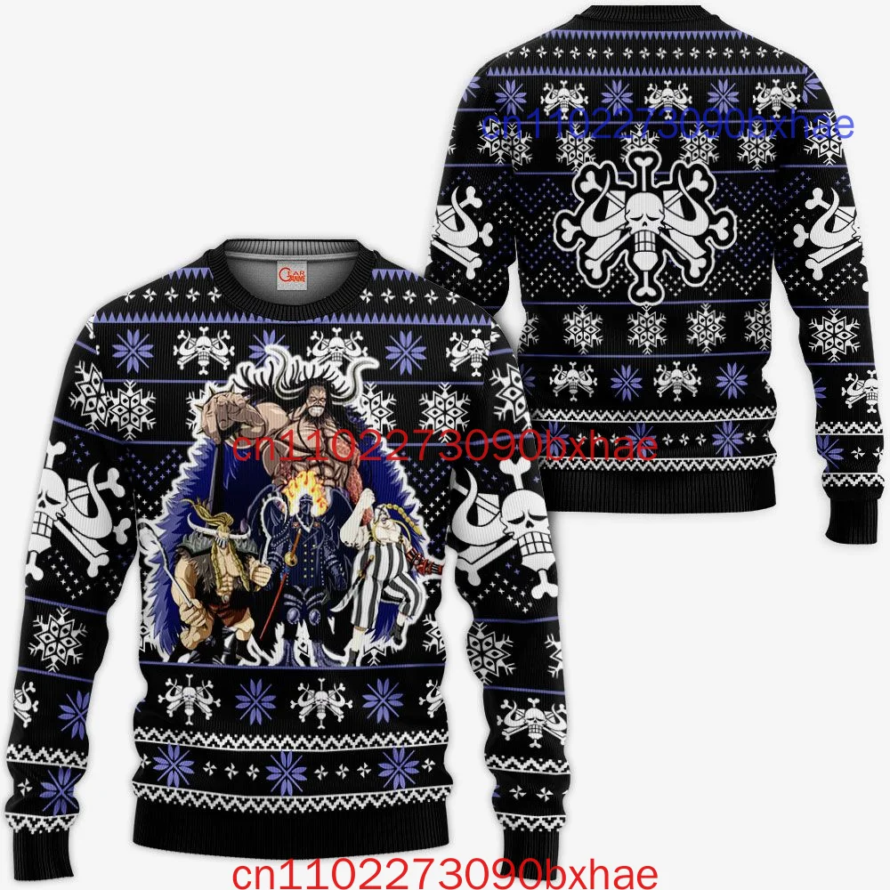 

2026 Autumn and Winter New Men's Ugly Christmas Sweater 3D Printed One Piece Cosplay Costume Fashionable Street Women's Sweater
