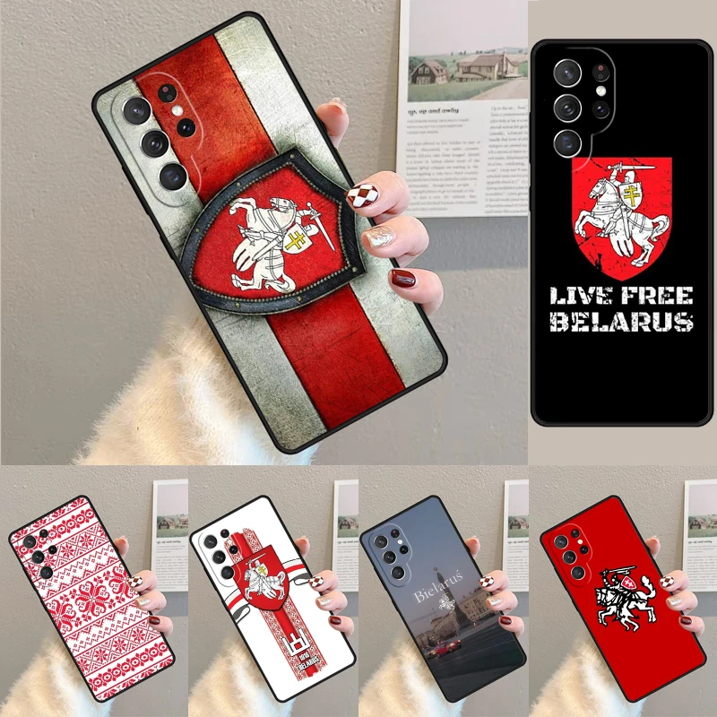 Handyhülle mit Weißrussland-Flagge für Samsung Galaxy Note 10 Pro S26 Ultra S23 S24 FE S25 S21 S22 PLUS stoßfeste Hülle