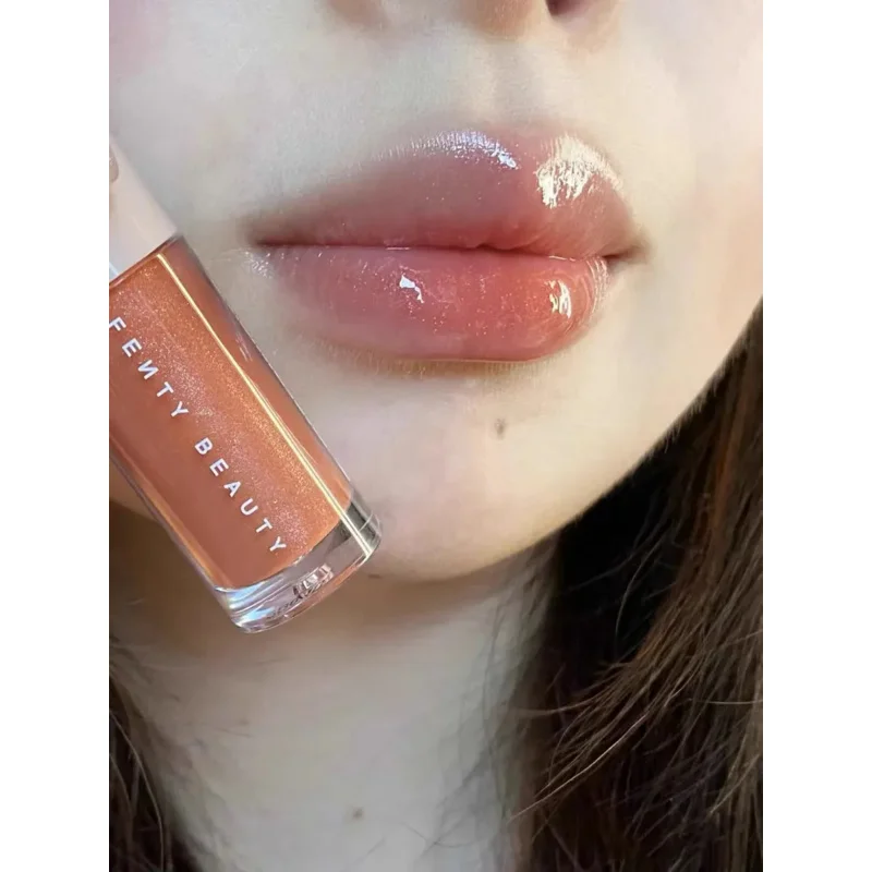 Brillo de labios de perlas de espejo de 3 colores resistente al agua, lápiz labial hidratante de larga duración, brillo de labios brillante, maquillaje cosmético coreano para mujeres