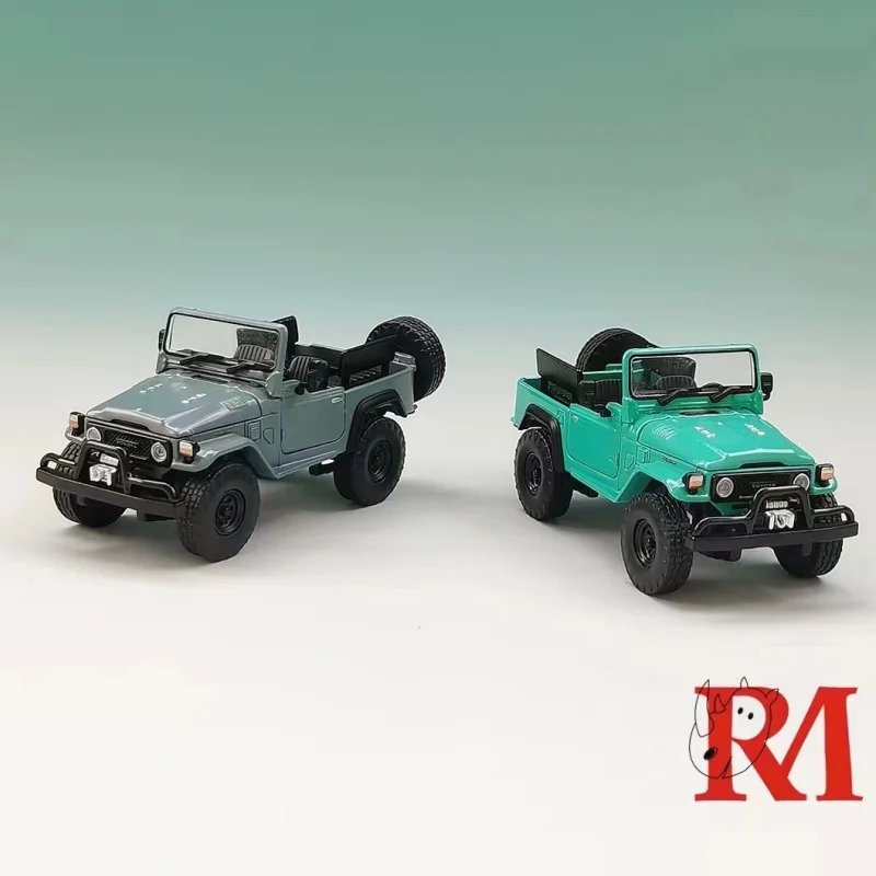 RhinoModel 1:64 Land Cruiser FJ40 Pick Up open-top alloy model