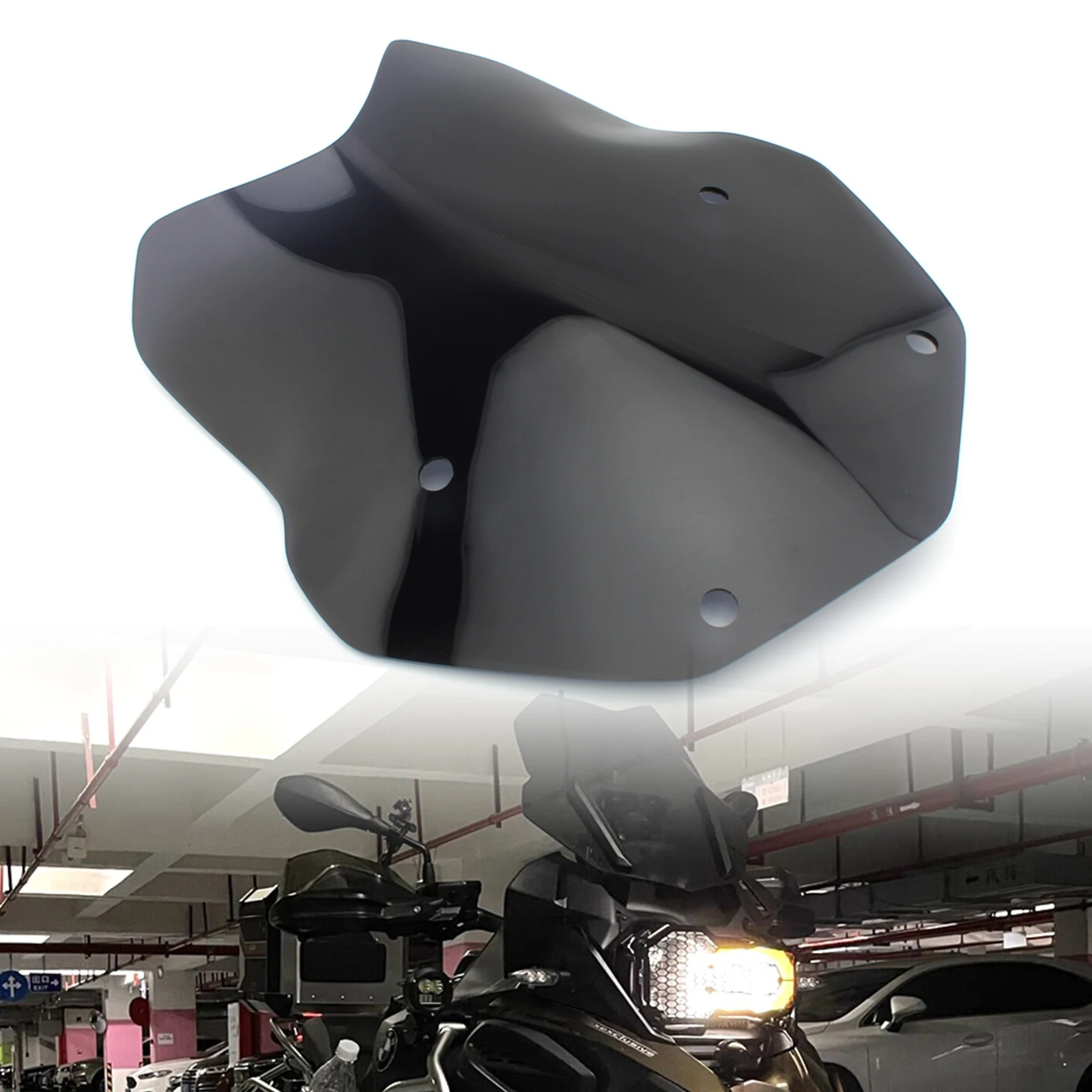 

Artudatech Windshield WindScreen fit for BMW R1200GS Adv LC 2014-2018 R1250GS Adventure 2019 Motorcycle Accessories
