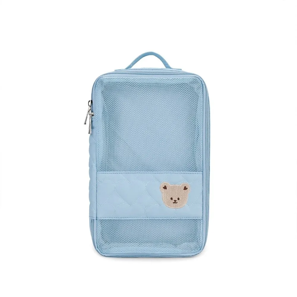 

Водонепроницаемая сумка для детских подгузников с милым дизайном, отдельными отделениями, подвесная на коляску, с множеством отсеков