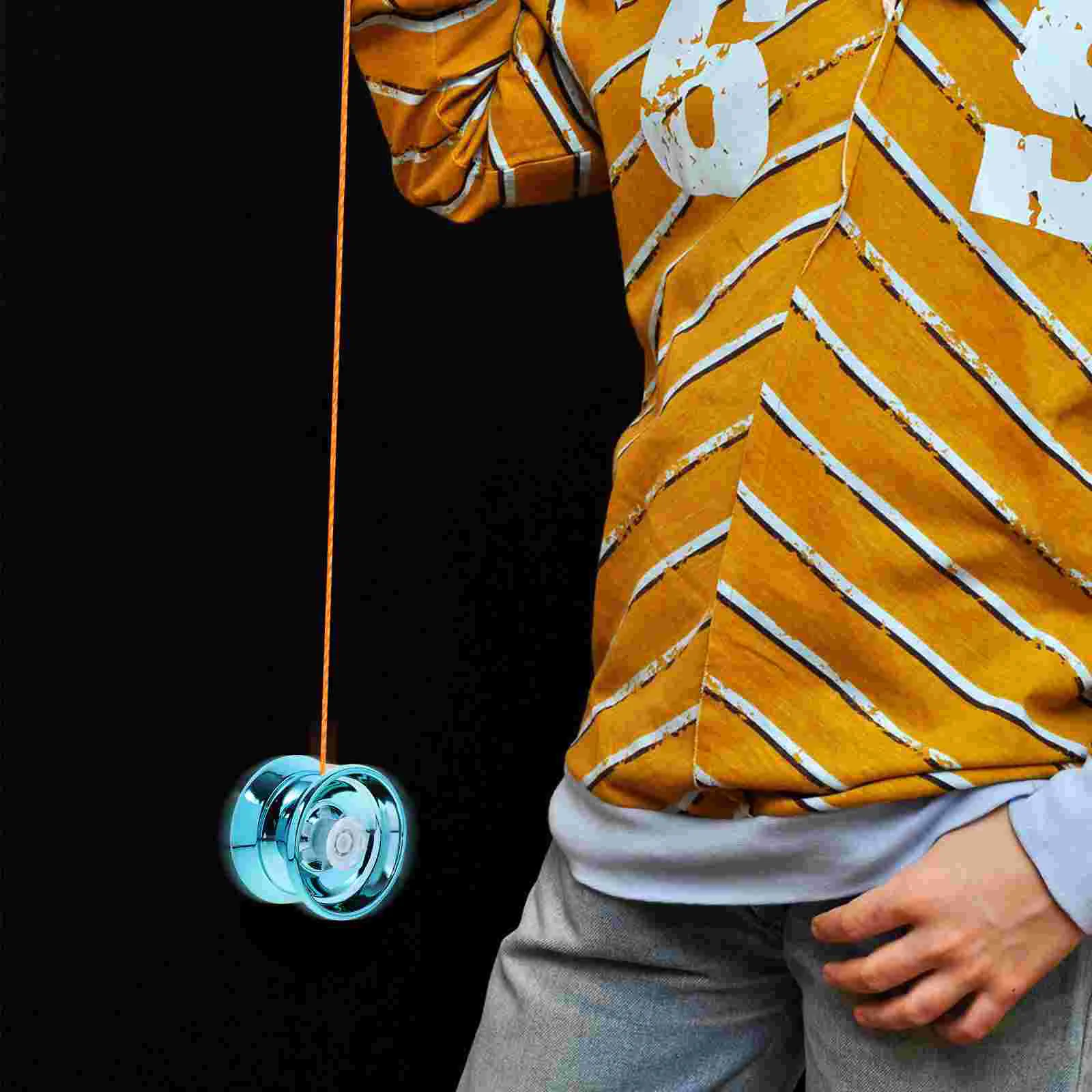 

of Yo Yo Ball Introductory Interesting Yo-yo Toy Toys Easy Return Metal Yoyos Competitive Interesting Yo-yo Toys with String