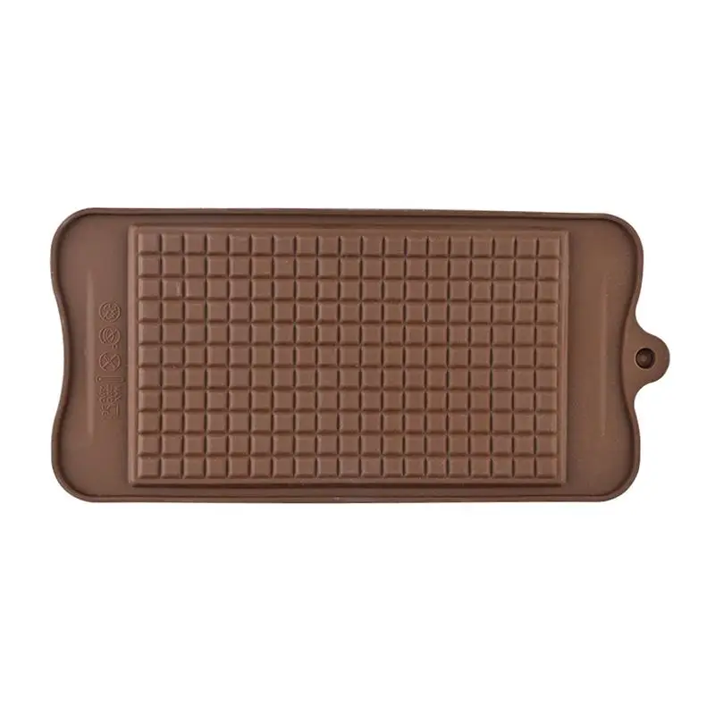 Silicone Chocolate Mold Whole Chocolate Bar Silicone Mold Food-Grade Silicone Dessert Making Tool for Making Ice Cube Candy Soap