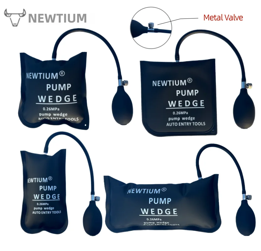 Air Pump Wedges, Inflatable Car Door Window Installation & Repair Tool for Alignment Adjustment - Powerful Lifting Wedge Kit