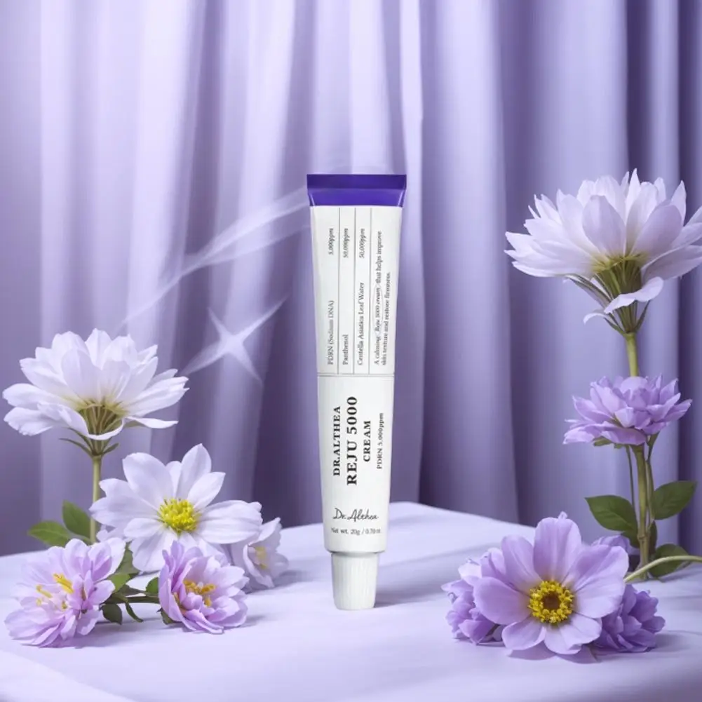 Korea PDRN Reju 5000 Anti-Aging-Creme mit Centella Asiatica zur Feuchtigkeitsversorgung, Beruhigung, Verbesserung der Hautelastizität und Reparatur der Hautbarriere – Detail 5