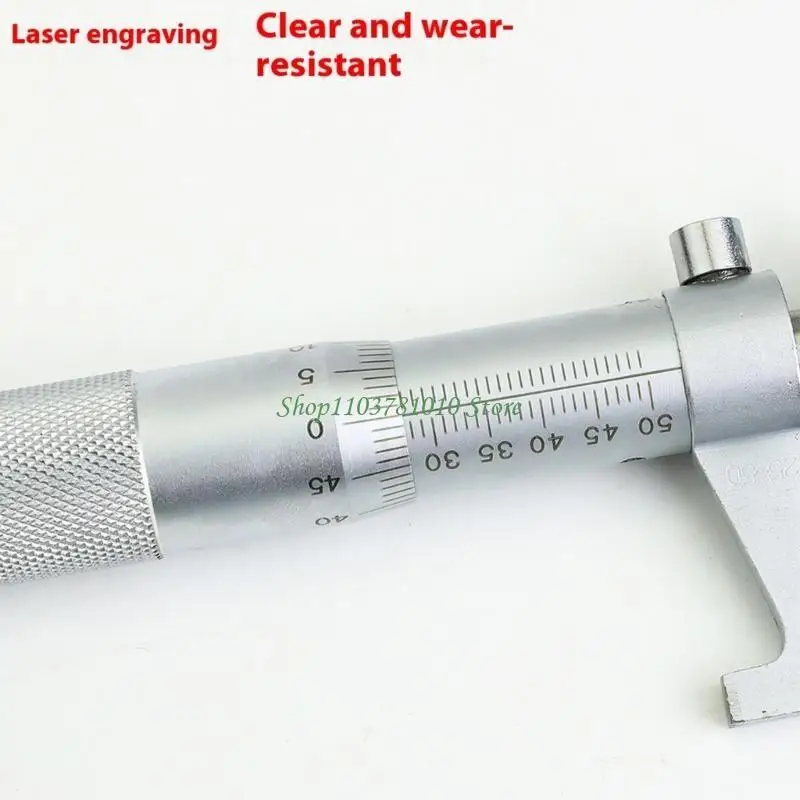 U55D Multiple Ranges Internal Micrometer Steel Measuring Instrument Easy To Read Scale For Workshop Educational & Research Use