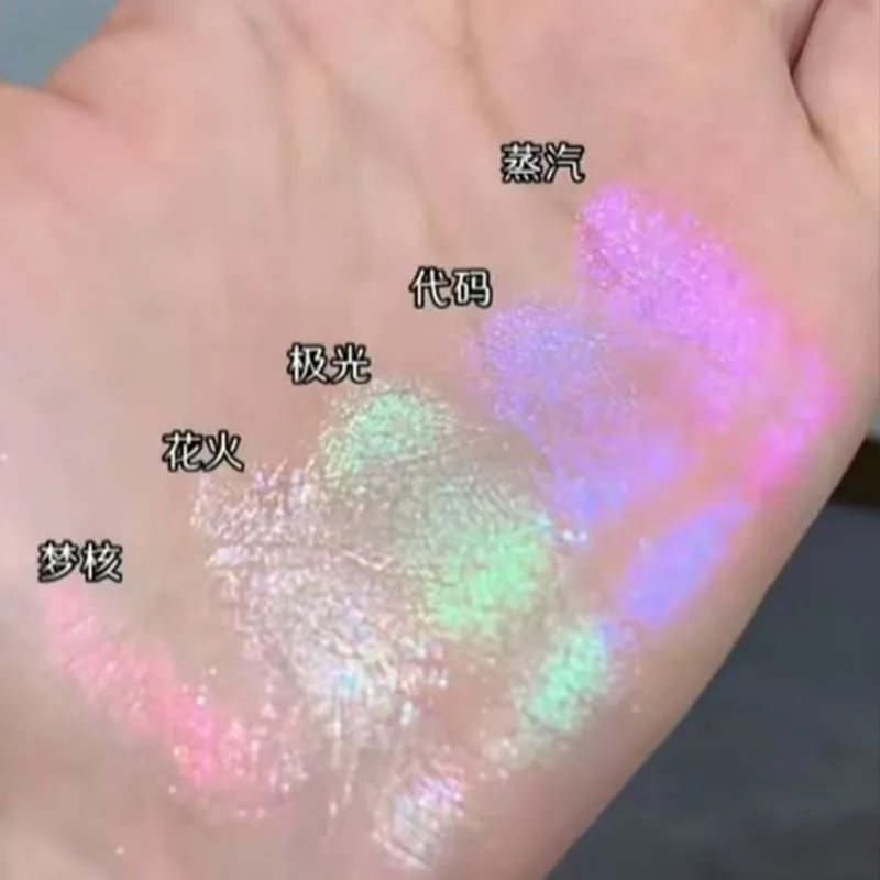 De'lanci sombra em pó auto conjunto paleta fosco shimmer camaleão sombra de olho gótico smokey alta cores maquiagem duradoura dos olhos