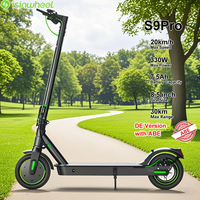 Isinwheel S9Pro Electric Kick Scooter 20km/h Folding Design 330W 7.5Ah Capacity for Adults Urban Commuting