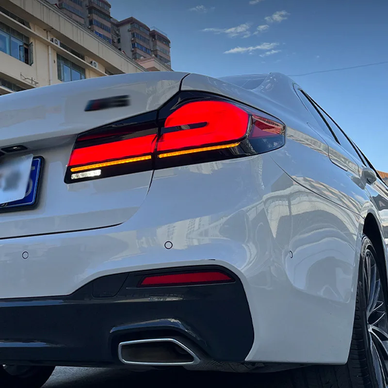 

Автомобильный задний фонарь в сборе, старое обновление, новые светодиодные динамические задние фонари, подходящие для BMW 5 серии G30 G38 2018-2021