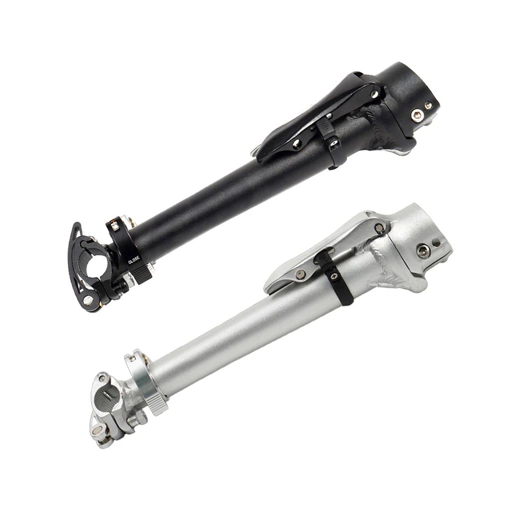 

Metal Stem Aluminum Alloy Replaced Part Smooth Surface Cycling Supplies Upgraded Fitting Biking Accessories Bike Handlebar Black