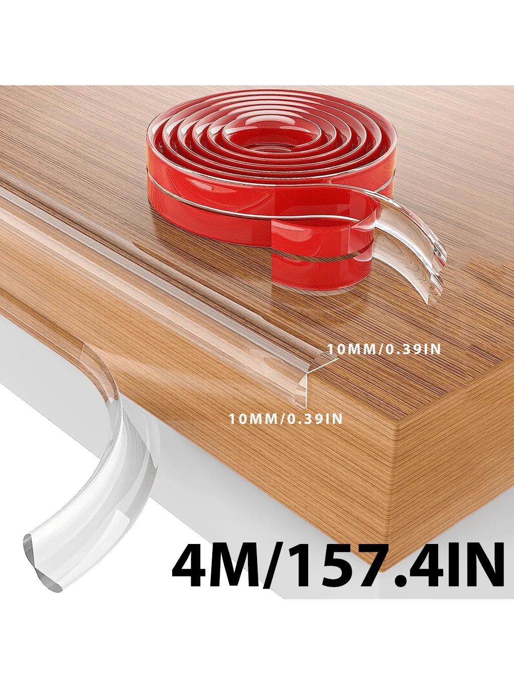 1m/3m/4m/5m Kantenschutzstreifen L-förmige Eckenschützer Tischeckenschützer für Möbelschutz | Proof Corners und E