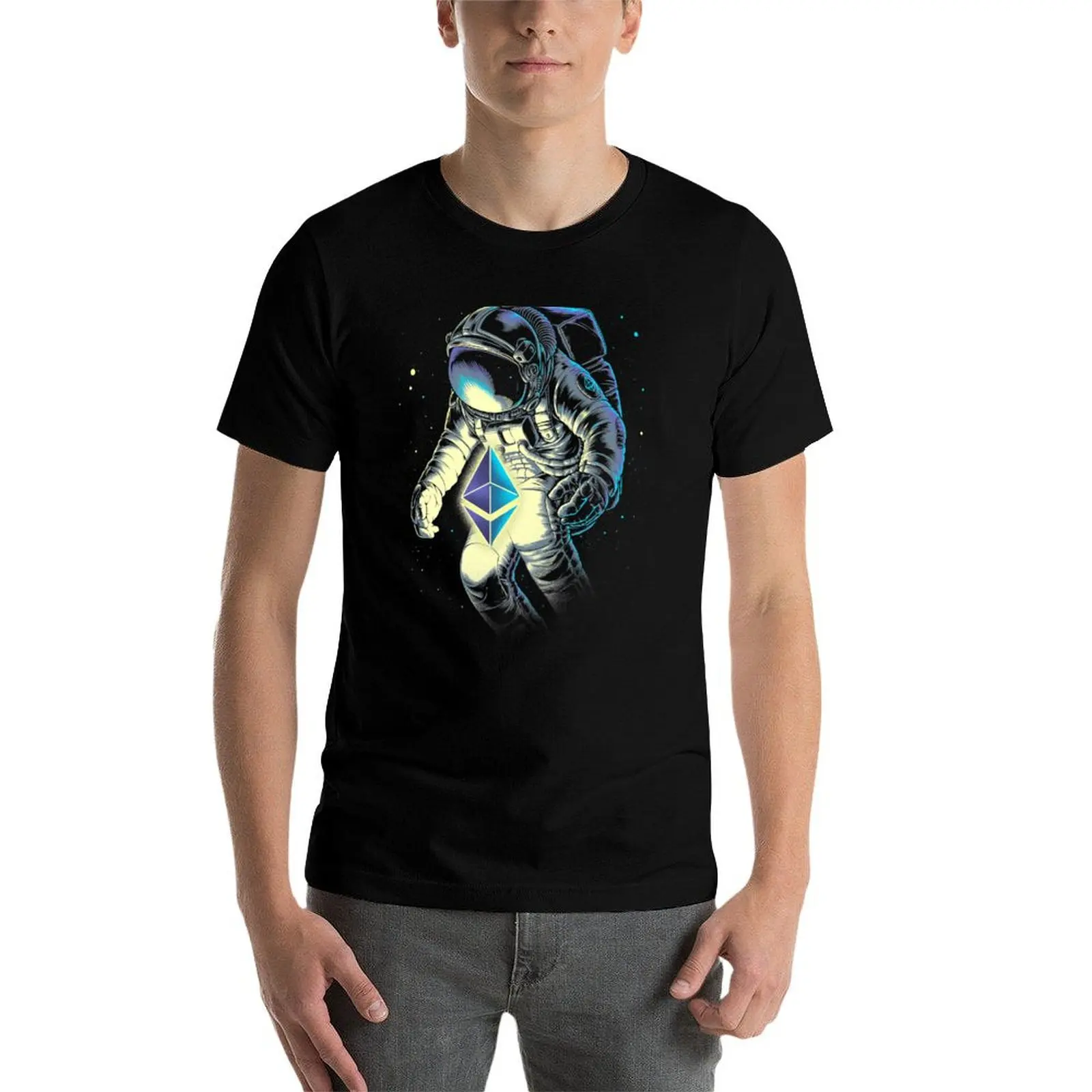 

Space Ethereum T-Shirt t shirt man cotton t shirt man designer man t shirts graphic T-Shirt