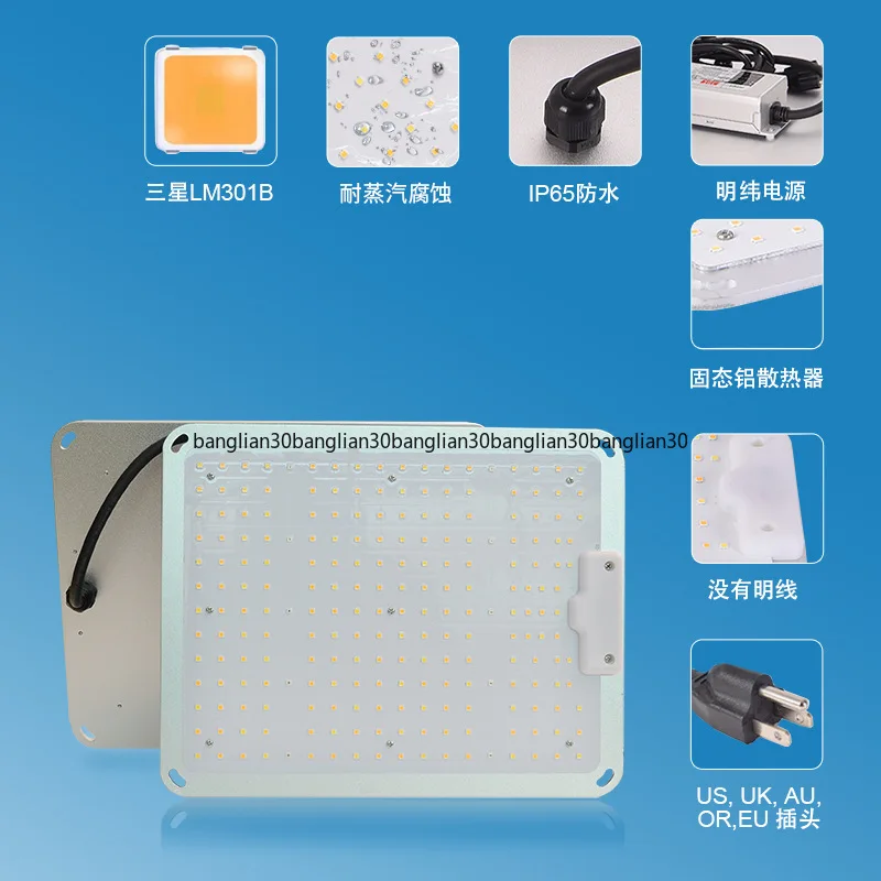 LED نبات ملء الضوء 100 واط 200 واط جديد الكم مجلس نمو النبات ضوء خيمة