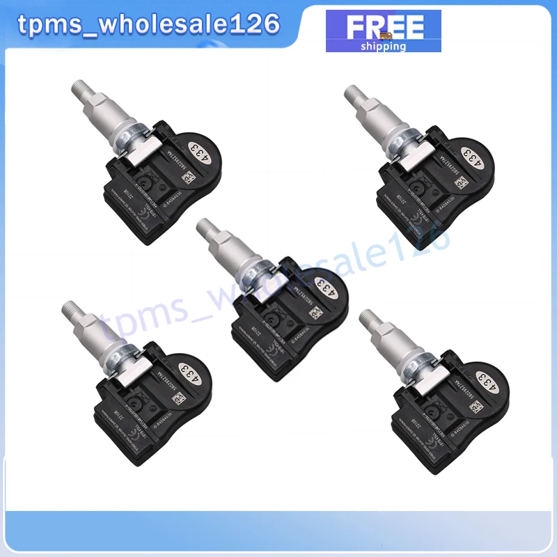 5PCS TPMS Sensor 56029527AA For Chrysler 300 Sebring Dodge Journey Charger Magnum Avenger Tire Pressure Monitor Sensors 433MHZ