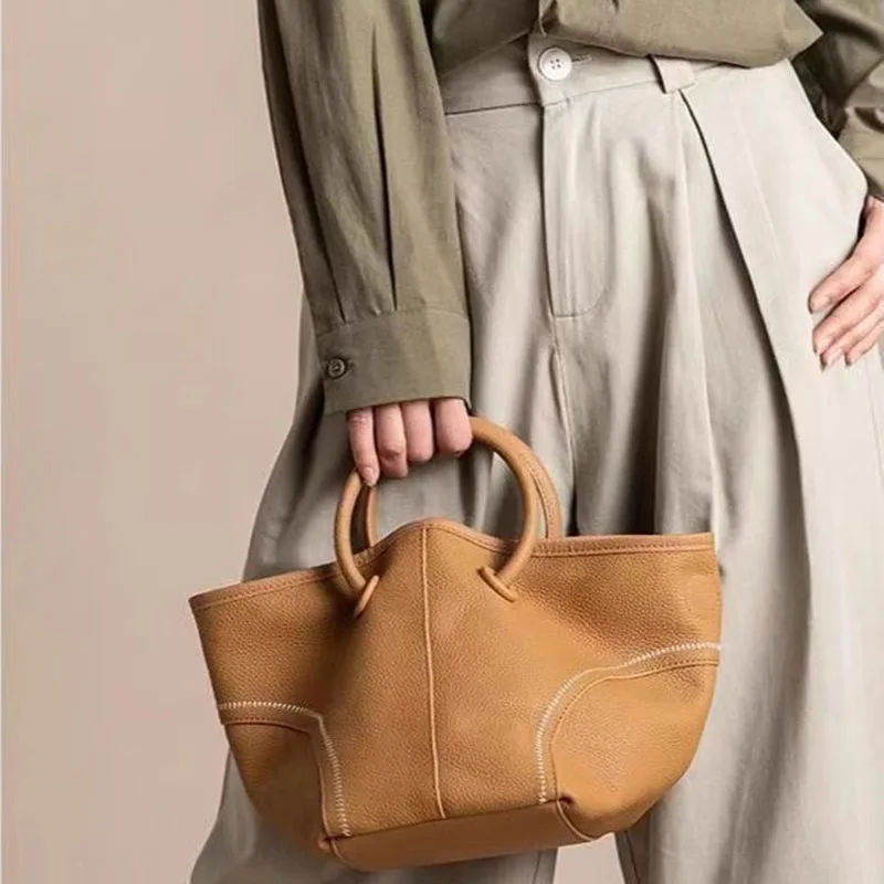 

High Quality Niche Basket Bag Ladies 2025 New Commuter Hand Bill Shoulder Crossbody Bag Small Tote Bags for Women Handbags