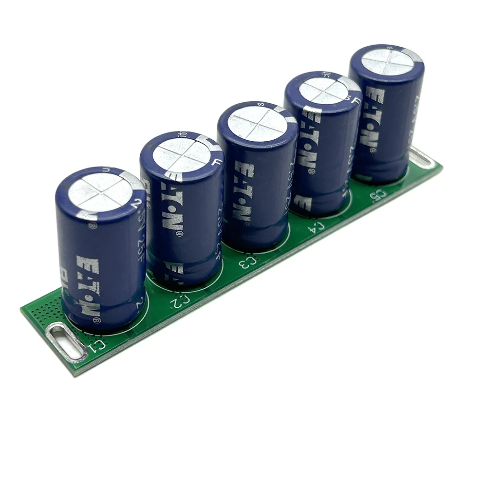 1Set 12.5V5F Automotive Rectifier Module 2.5V25F Farad Capacitor With Balancing Protecting Board Small Module Lifting Power