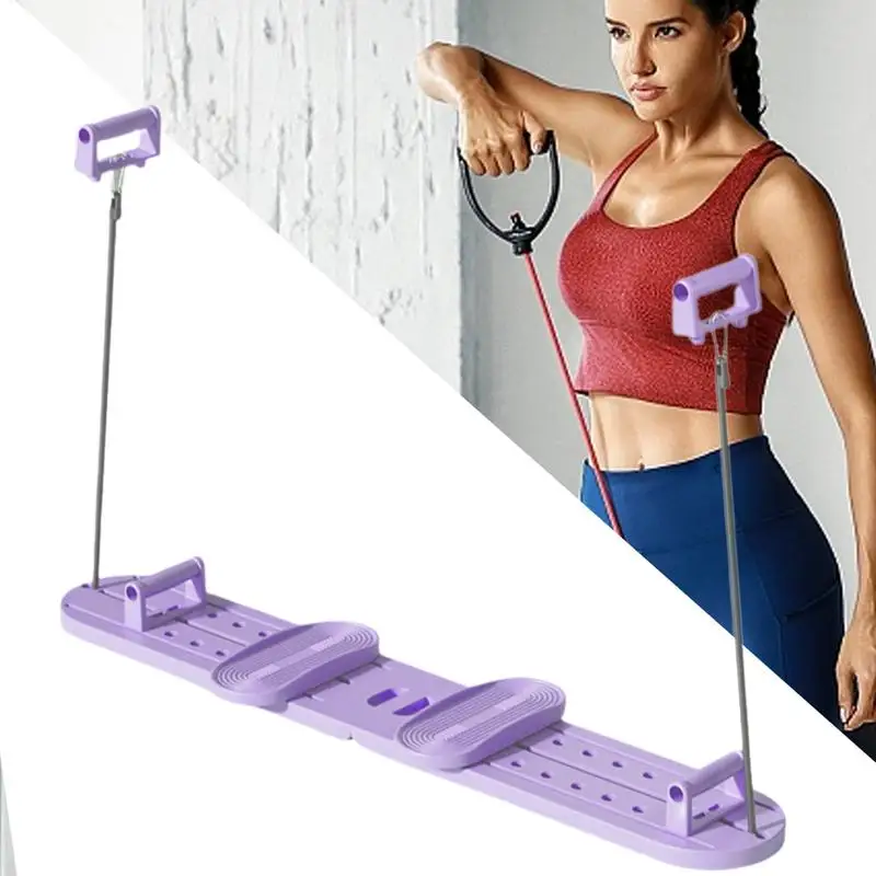 Home Gym Training Board Multipurpose Fitness Trainer Pushup Equipment Home Gym Working Out Equipment For Push-Up Exercise Pelvic