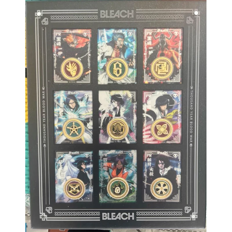 NEW Bleach Millennium Bloody War Chapter Kurosaki Ichigo Inoue Orihime Shihouin Yoruichi PR AG Card Collection Birthday Gifts