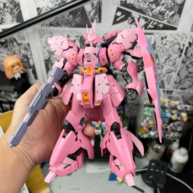 In Magazzino Star Rg Shahlabi Sakura Polvere 1/144 Modello di Montaggio Action Figure Mecha Desktop Ornament Collection Giocattolo Regali