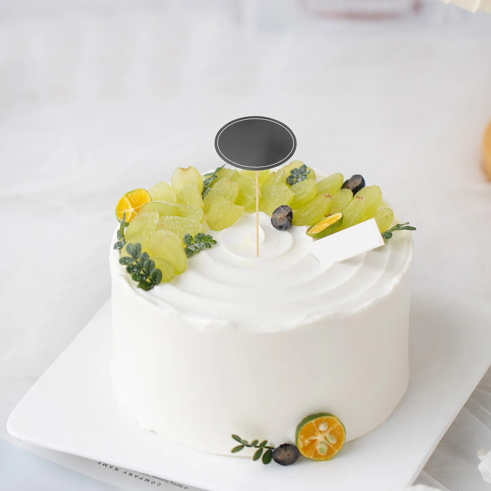 

24Pcs Blackboard Label Picks Blank Writable Food Labels for Buffet Food Tags Wedding Cheese Markers Party Decor