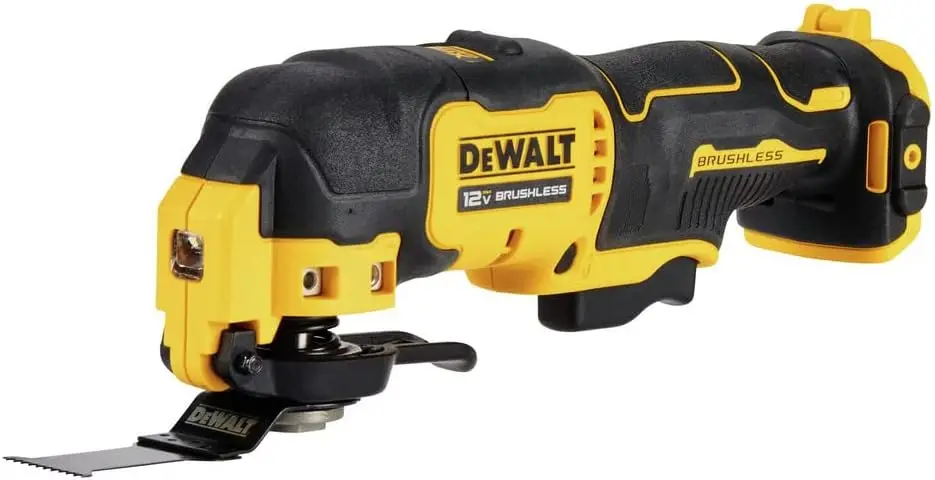 12V MAX Brushless Cordless Oscillating Tool with Blades and Adaptor, Bare Tool Only (DCS353B)