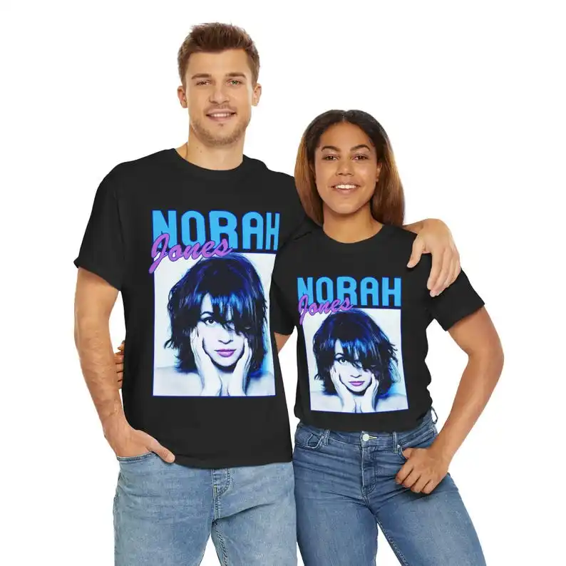 Norah Jones Shirt, Norah Jones Vintage Shirt, Norah Jones T Shirt Vintage 90s Inspired Design Classic T-Shirt,Best Seller Classi