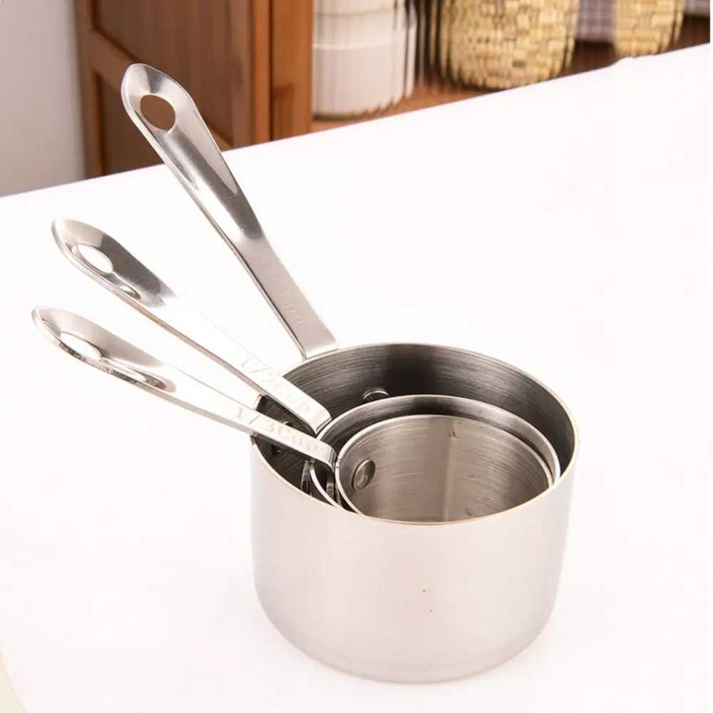 Stainless Steel Sauce Cup Prtable Druable with Long Hanlde Dipping Cup Fall -resistant Seasoning Bowl Restaurant