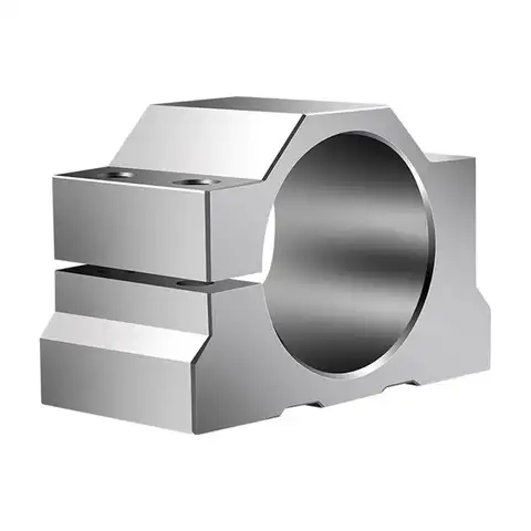 Engraving Machine Spindle Clamp – 57mm To 70mm Diameter Mount Bracket For CNC Router, 66mm Motor Holder, Aluminum