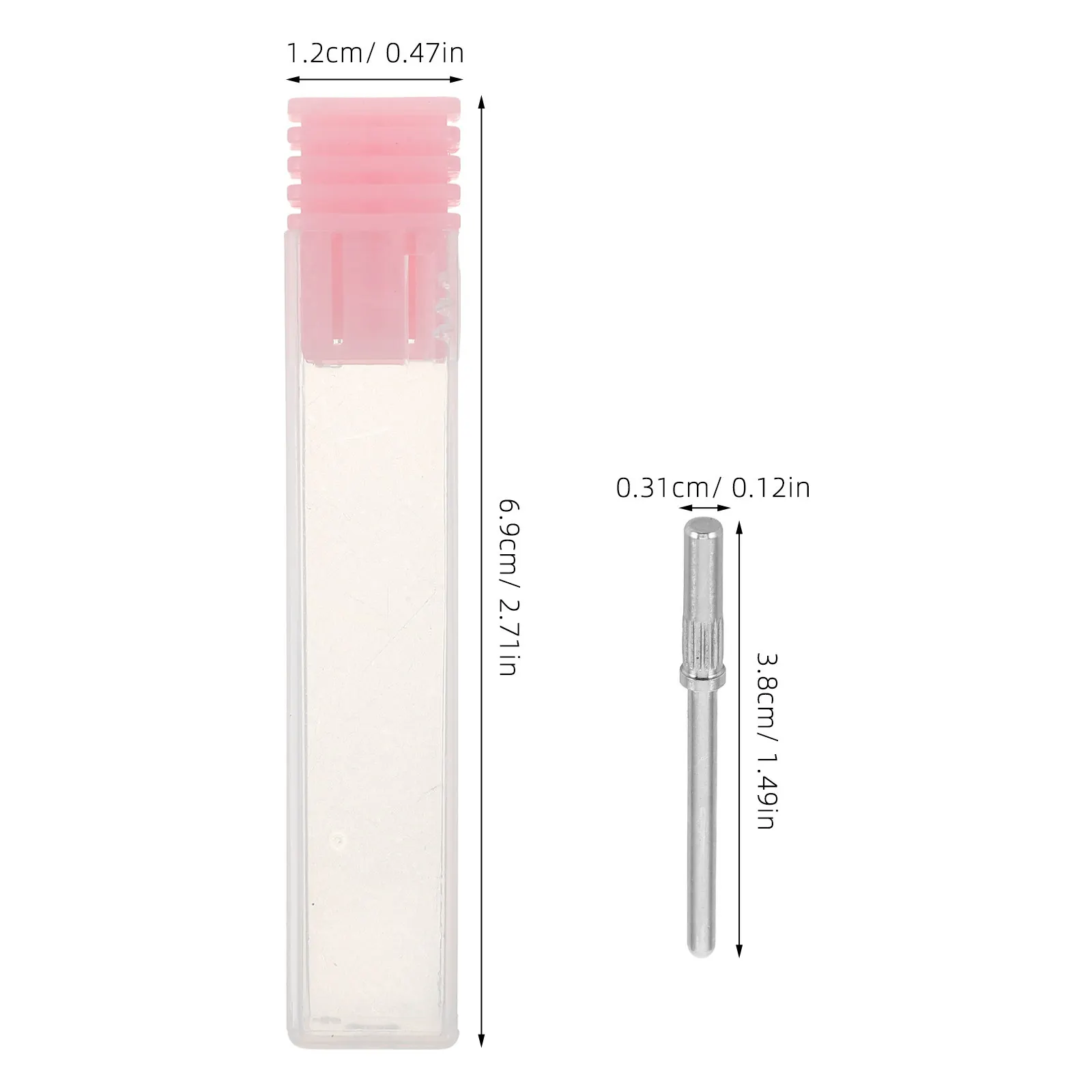 Stainless Steel Mini Nail Polish Remover Tool Lightweight Compact Design for Travel Home Salon Use Gel Acrylic Soak Off