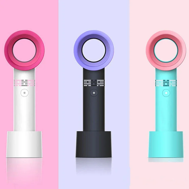 Rechargeable Eyelash Blower USB Portable False Eyelash Fast Drying Bladeless Fan False Eyelash Extender Women's Makeup Tools image 6
