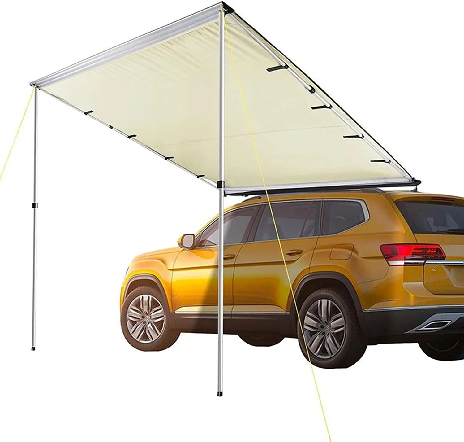 High Quality SUV Car Roof Top Tents Car Camping Sun Shade Car Side Awning Tent Flat Shelter