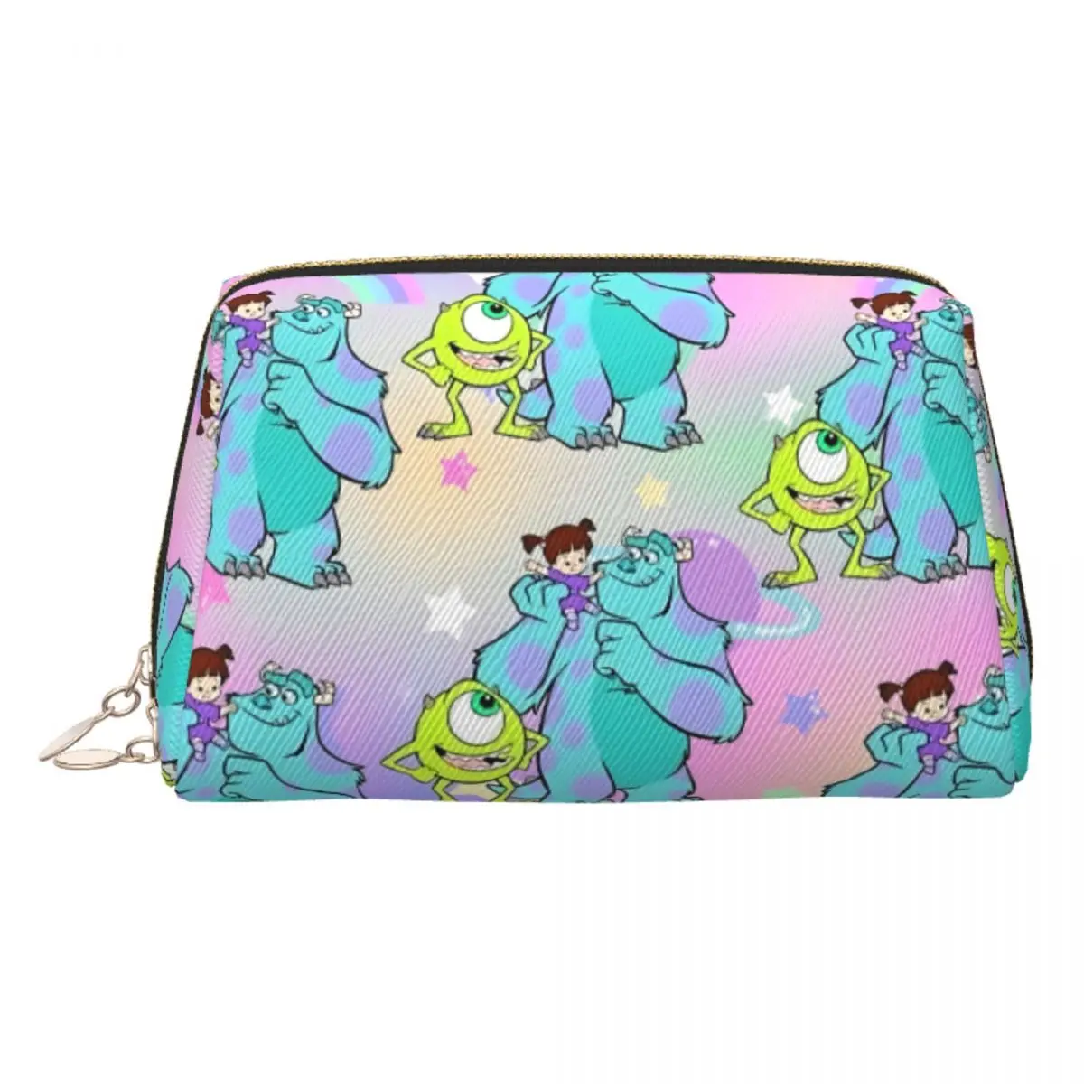 

Custom Fashion Monsters University Travel Toiletry Bag for Women Mangas Cosmetic Makeup Bag Beauty Storage Dopp Kit